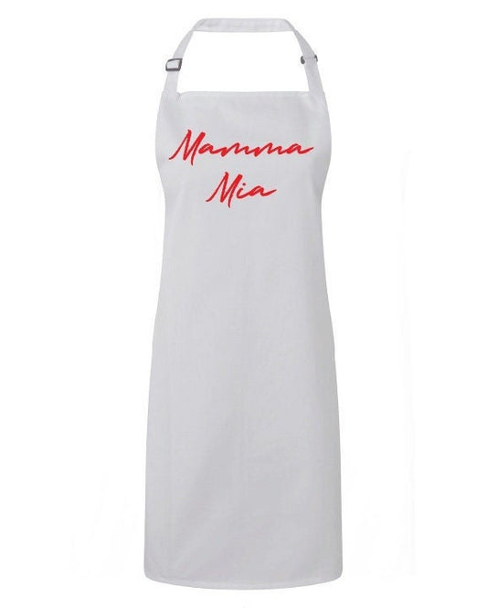 Personalized Italian Apron - Custom Made Gift for Italian Cooking