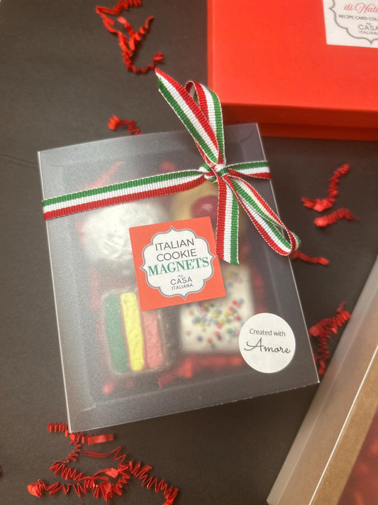 Handmade Italian Cookie Magnets • Bakery Kitchen Decor, Stocking Stuffer