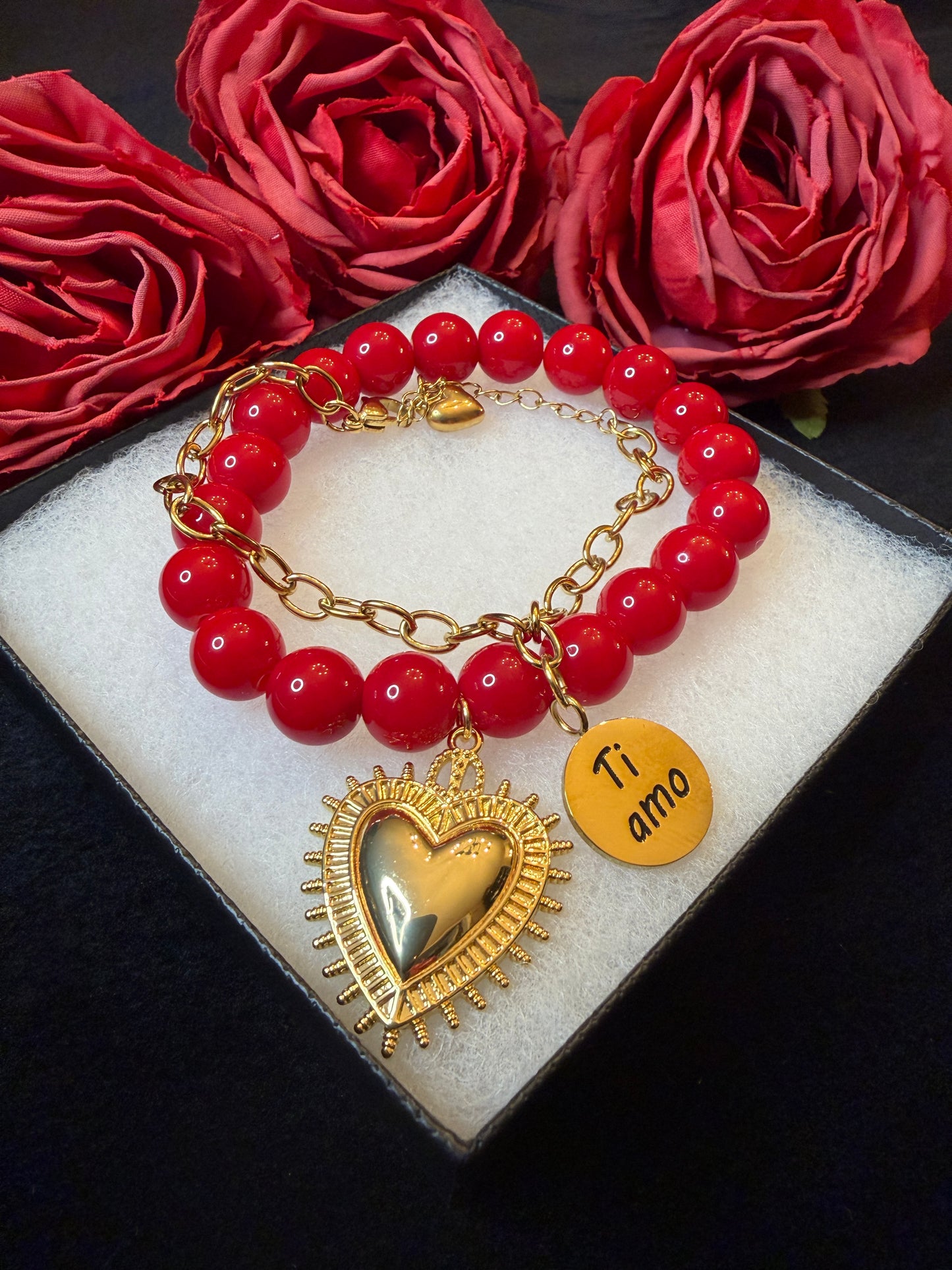 Cuore + Amore Duo | Italian-Inspired Bracelet Gift Set