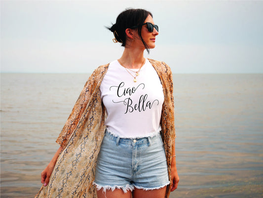 Ciao Bella T-Shirt - Italian Graphic Tee