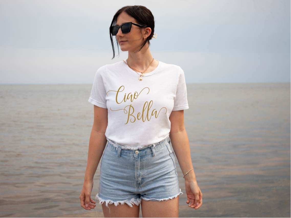 Ciao Bella T-Shirt - Italian Graphic Tee