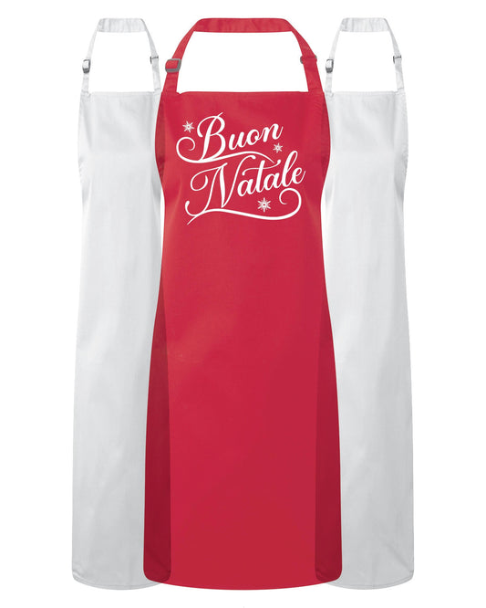 Buon Natale Italian Christmas Apron - Custom Personalized Holiday Gift