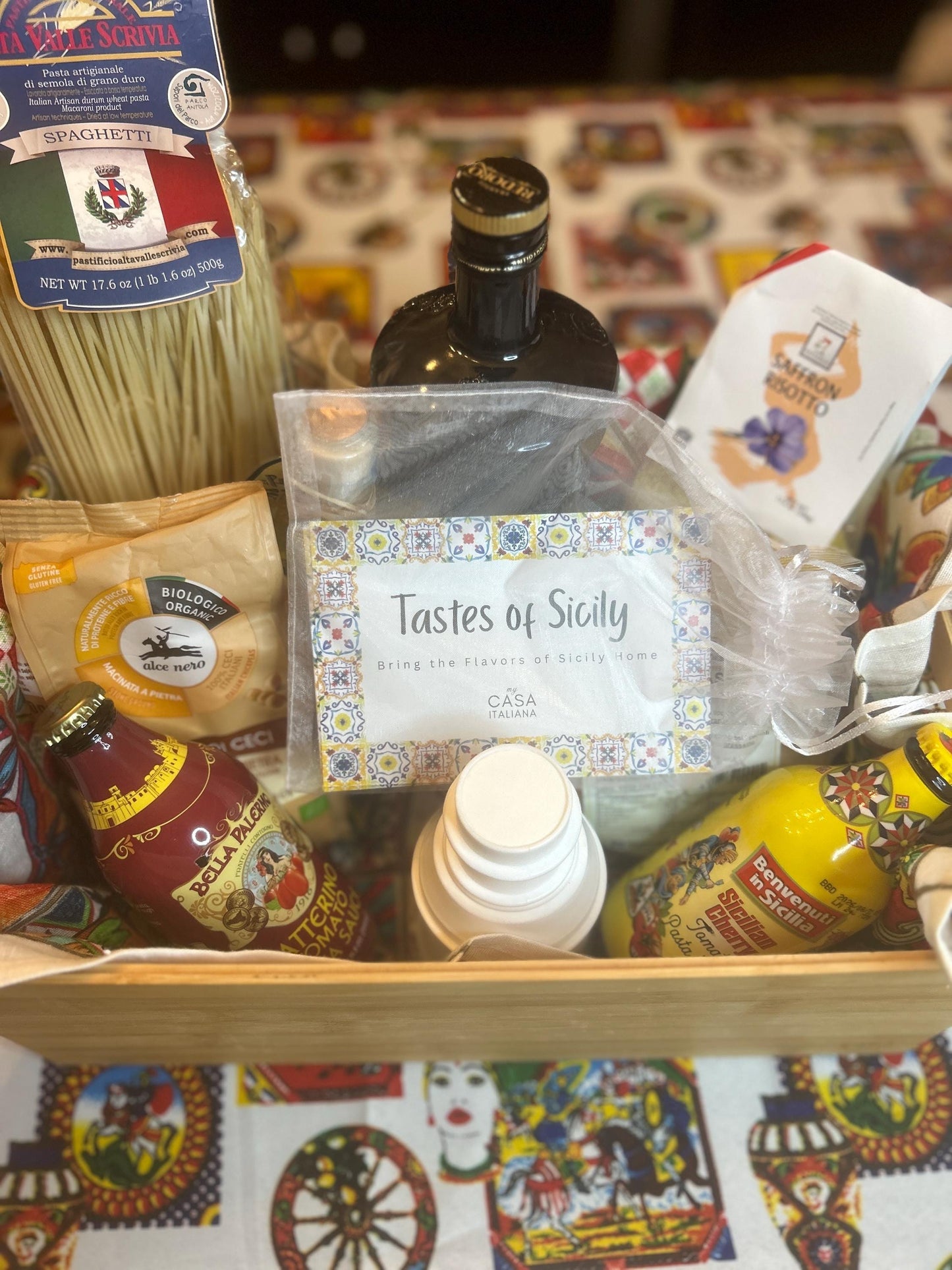 Tastes of Sicily Recipe Cards – Printed Artisan Collection – Authentic Italian Sicilian Recipes – Kitchen Gift