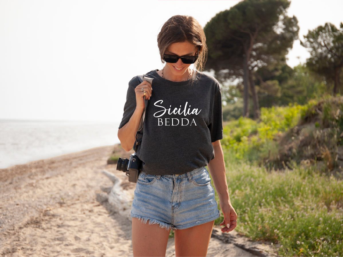 Sicilia Bedda T-Shirt – Sicilian Pride Tee