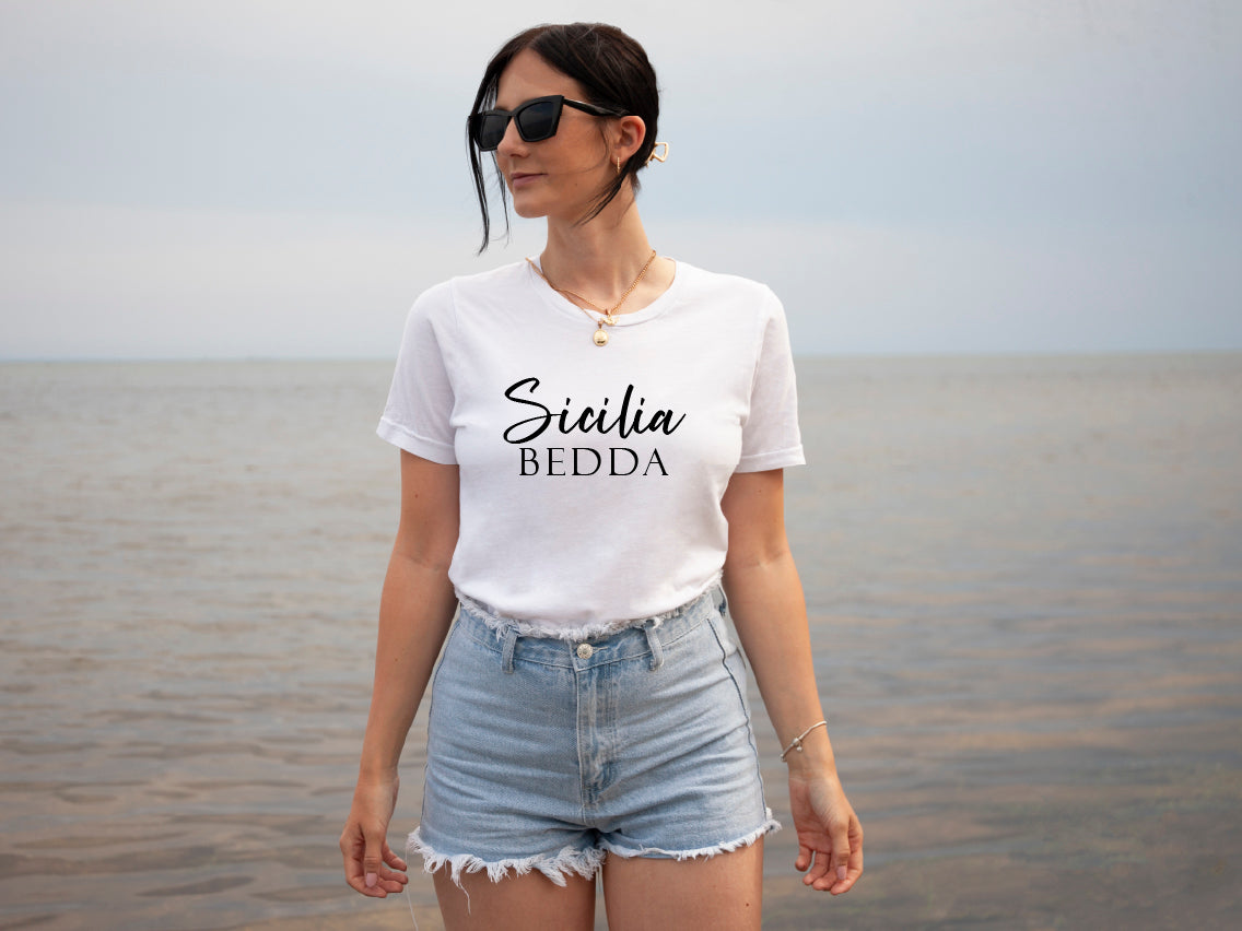 Sicilia Bedda T-Shirt – Sicilian Pride Tee